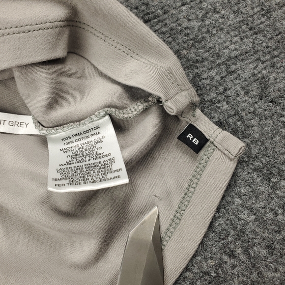 Robert Barakett XL T Shirt Lot Of 2 Pima Cotton Crewneck Short Sleeve Minimalist - Picture 12 of 14